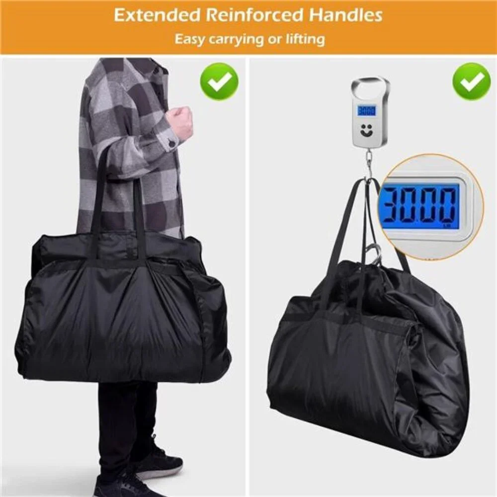 Garment Bags for Travel Large Capacity Hanging Clothes Suit Covers Waterproof 2